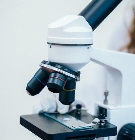 parts of microscope and functions pdf